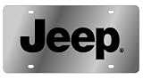 Jeep - License Plate - Stainless Style