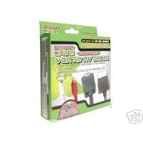 NEW XBOX 360 VGA Cable HDTV High Definition 6 Feet