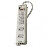 Belkin 6-Outlet Metal Surge Protector 6-foot cord ( F9H620-06-MTL )