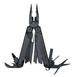 Tools & Hardware : LEATHERMAN Wave Black Oxide with Cap Crimper Black Nylon Sheath Model 830489