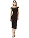 PattyBoutik Women's Off Shoulder Sleeveless Split Dress