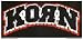 KORN Sticker - Basketball Jersey logo