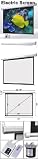 Retractable Electric Projection Screen 100