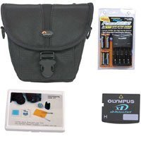 Accessory Kit for Fujifilm FinePix S700, S6000fd, S9100, S5200 & Olympus SP-550, SP-565 and SP-570 Digital Cameras