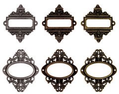Advantus Tim Holtz Idea-Ology 2-1/2-Inch Ornate 