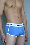 Papi Cool Jersey Gym Short Brief for Men - Malette Blue