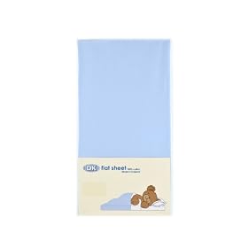 DK Pram Flat Sheet (Blue)