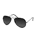 Laurels Polarized Aviator Unisex Sunglasses -(Black , Pl-1001) RS.299.00