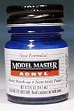 Ford/gm Engine Blue Testors Acrylic Plastic Model Paint