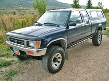 Toyota Pickup ext. Cab 1989-95 Super Sliders Rock Rails (Rock Sliders)