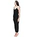 Sheinside Women's Spaghetti Strap V Neck Loose Jumpsuit