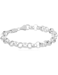 Sterling Silver Round Link Bracelet