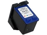 1 Ersatzpatrone für Hewlett Packard Deskjet 450cbi 450ci 450wbt 5145 5150 5150w 5151 5550 5550c 5551 5552 5650 5650w 5652 5655 5850 9650 9670 9680 9680gp F4100series F4135 F4140 F4150 F4172 F4175 F4180 F4185 F4188 F4190 F4194 Digital Copier 410 Digital Copier Printer 410 Fax 1240 Fax 1240xi 4100series 4105 4105z 4110 4110v 4110xi 4110z 4115 4200series 4211 4212 4214 4215 4215v 4215xi 4219 4250 4251 4252 255 4259 5500 5505 5508 5510 5510v 5510xi 5515 6110 6110xi 6150 Photosmart 100 130 130xi 145 145v 145xi 230 230v 230xi 245 245v 245xi 7100series 7150 7260 7260v 7260w 7345 7350 7450 7450v 7450xi 7459 7550 7600series 7655 7660 7660v 7660w 7700series 7755 7760 7760v 7760w 7762 7900series 7960 7960gp 7960v 7960w Psc 1100series 1110 1110v 1110xi 1118 1200series 1205 1209 1210 ersetzt HP 57 mit XL Füllmenge