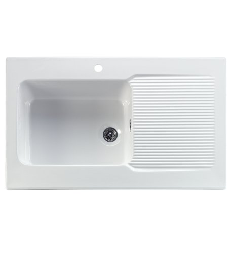Sonoma Kitchen Ceramic Sink with Draining Area