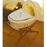 Lollipop Lane Best of Friends YellowPalm Moses basket & Folding Stand RRP £69.95 OUR PRICE £39.95