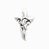 Sterling Silver Gothic Pendant