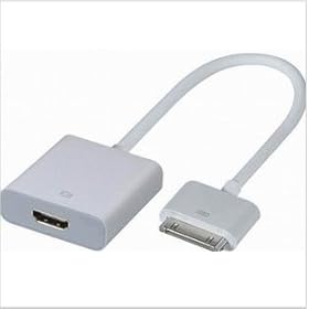 Dock Connector to HDMI Adapter Cable for iPad iPhone4 4G iPod Touch HD TV 1080P