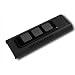 Scosche tapSTICK Polycarbonate Case with Integrated Controls for iPod shuffle 3G, 4G (Black)