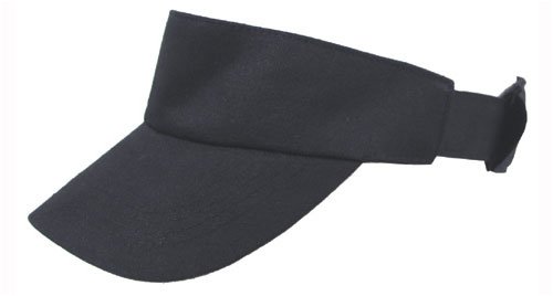 GOLF CAP Sonnenschild Elastifit schwarz