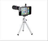 #10: GSI Super Quality Photo Package for Apple iPhones Camera Long Focal 8x Zoom Optical Telephoto Extended 30x70mm Lens Mini Tripod And Universal Mount Holder Includes Velvet Case and Cleaning Cloth Turn your iPhone 4 4G into a High End Camera! Guitar accessories Music Gear #10: GSI Super Quality Photo Package for Apple iPhones Camera Long Focal 8x Zoom Optical Telephoto Extended 30x70mm Lens Mini Tripod And Universal Mount Holder Includes Velvet Case and Cleaning Cloth Turn your iPhone 4 4G into a High End Camera!