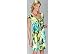 Misses Ronni Nicole Short Sleeve Tie Dye Dress