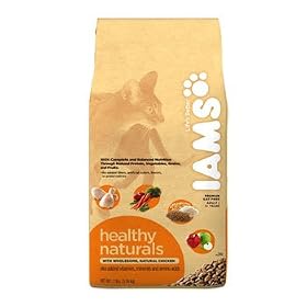 Iams Heathly Naturals Dry Cat Food with Chicken - 7 lbs.