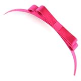 Evolatree - Ribbon Lined - Silky Satin Elegant Bow - Metal Lined Head Band - Hair Band