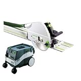 Festool Package Deal Plunge Saw TS 75 EQ and Dust Extractor CT 22
