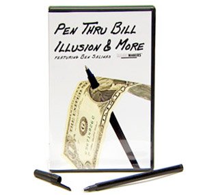 Pen Thru Bill Illusion & More Featuring Ben Salinas and Rob Stiff - DVD and Pen Included!