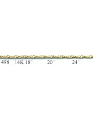 Gold Singapore Chain (24")