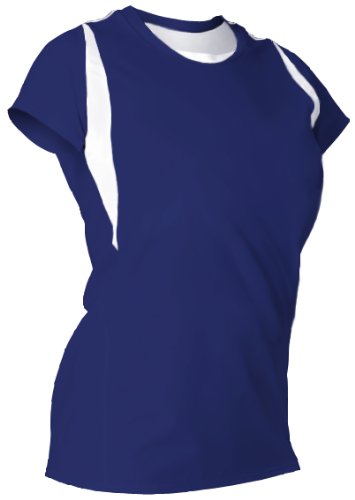Alleson 825VSJ Women s Custom Volleyball Jerseys NA/WH - NAVY/WHITE WL