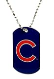 Chicago Cubs - MLB Enameled Logo Dog Tag Necklace