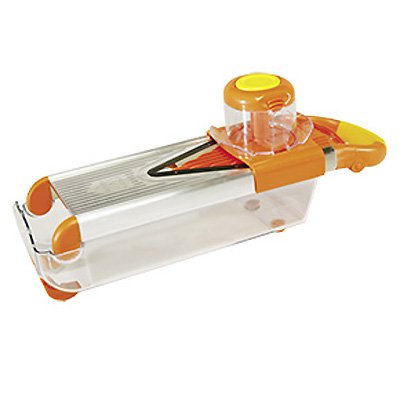 Pro Edelstahl V-Hobel Premium Slicer orange