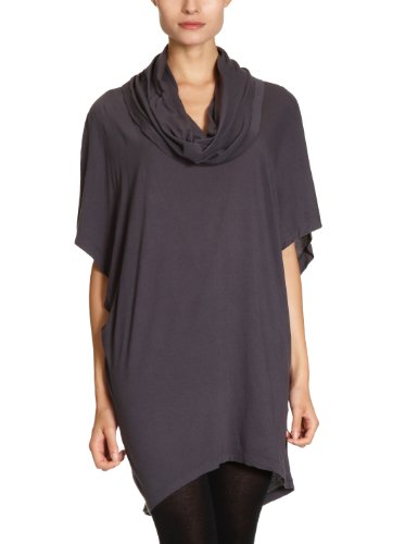 Bobi Damen Kleid (mini) 541-20031, Gr. 38 (M), Grau (Empire) Preisvergleich