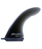 FCS FLUID FOILS EZI 7 Longboard Surfboard Fin in Smoke