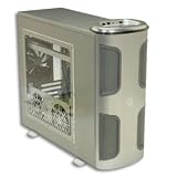 SilverStone Kublai Series KL03S-W Window Version 2.5 mm Aluminum Front Door/0.8 mm SECC Body ATX Full Tower Computer Case - Retail (Silver)
