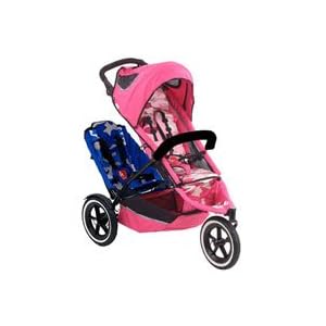 Phil and Teds Sport Buggy Mix n Match Pink Buggy With Blue Seat inc Pack 24