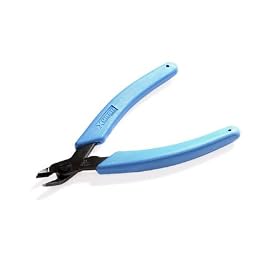 Xuron 9100LH Oval Head Micro-Shear(R) Flush Cutter, Long Handle by Xuron