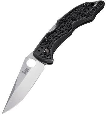 HK Benchmade PIKA Drop Point BT2 Coated Plain Edge Folding Knife HK Benchmade PIKA Drop Point BT2 Coated Plain Edge Folding Knife