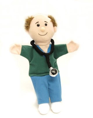 Doctor Dan Hand Puppet Timeless Toys