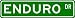 ENDURO Street Sign - Sport Sign - High Quality Aluminum Street Sign