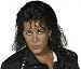 Michael Jackson(TM) 'Bad' Long Wig - Black