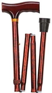 Designer Folding Cane, Derby Handle, Floral