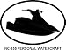 PERSONAL WATERCRAFT Oval Bumper Sticker