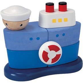 Plan Toy Geometric Sorting Boat