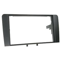 291320-14 Radiohalterung Rubber Touch Audi A3 Doppel DIN (schwarz)