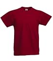 Fruit of the Loom Childrens Plain T Shirt
