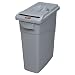 Rubbermaid-Document Container,15 7/8 Gallons,11"x23 1/8"x24 7/8",Gray (RUB9W2500) Category: Utility Containers