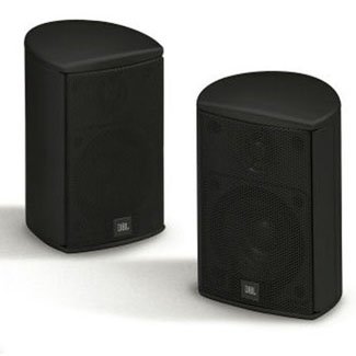 Leviton Architectural Edition powered by JBL Extra Surround Sound Speaker, Black (AESS5-BL)