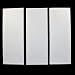 Set of 3 Artists Blank Canvas - 15cm x 40cm Flat Canvas